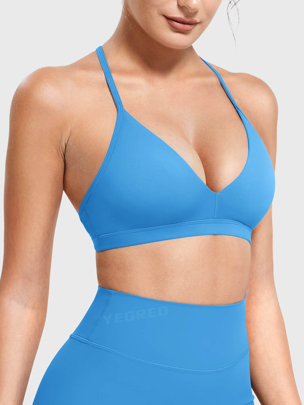 Brassière de sport Ericie V Neck - AERLO