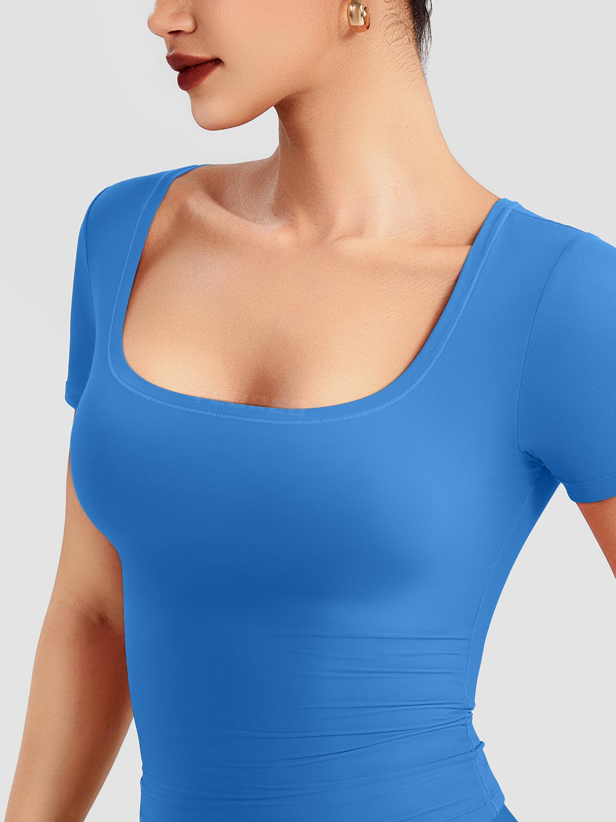 Haut Pattiy Scoop Neck T - AERLO