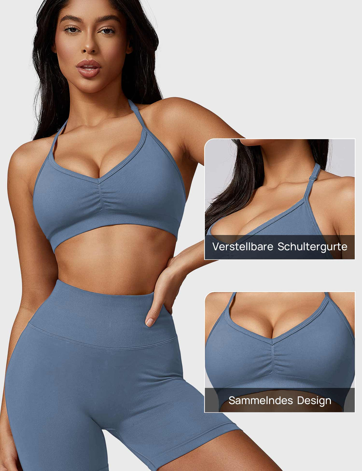 Brassière de sport Hedy Halter - AERLO