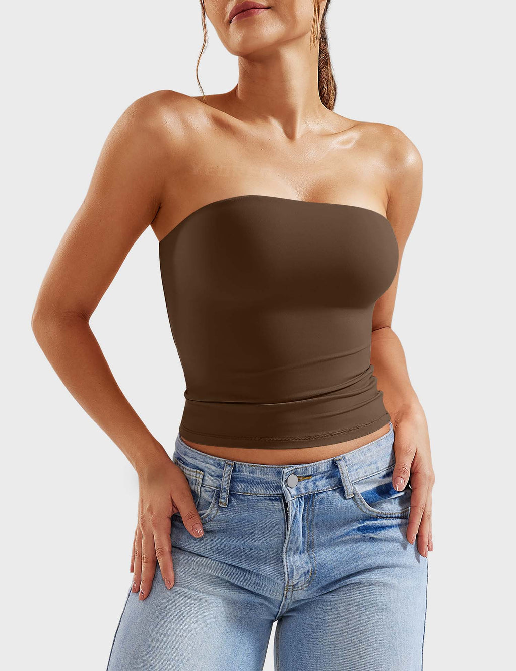 Haut Sophie Double Lined Tube - AERLO
