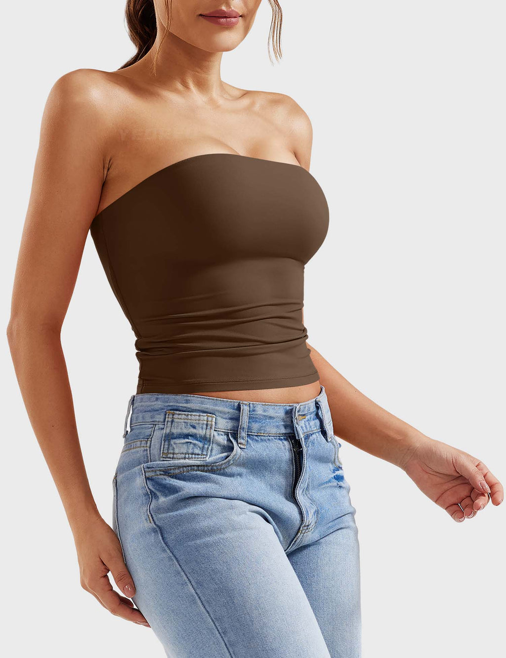 Haut Sophie Double Lined Tube - AERLO