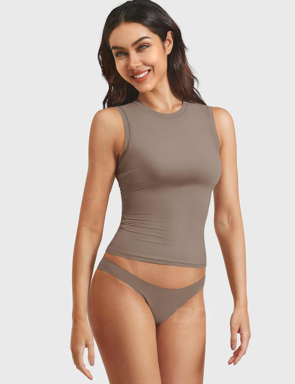 Sweeney Mock Neck Tank - AERLO