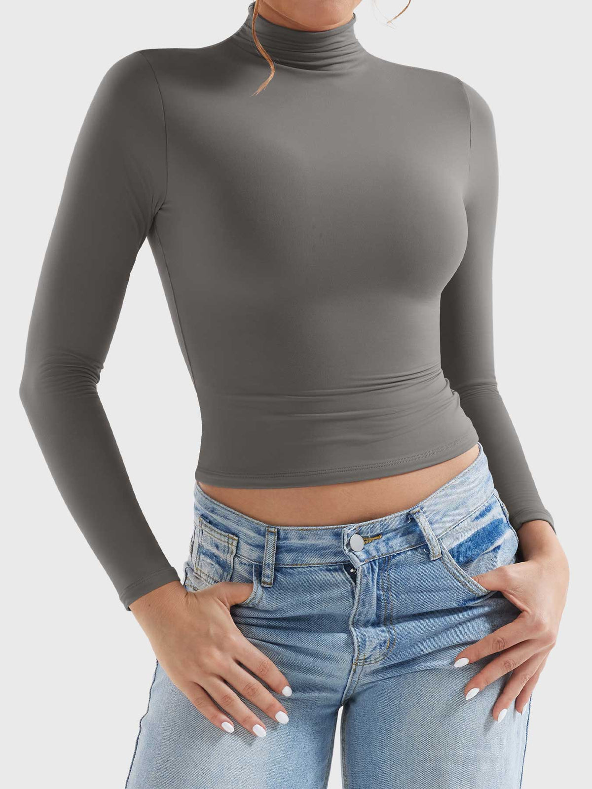 Haut manches longues Sariah Turtle Neck - AERLO