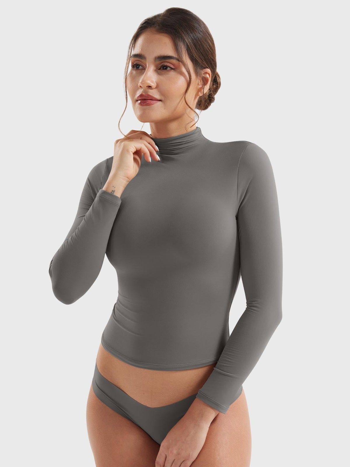 Haut manches longues Sariah Turtle Neck - AERLO