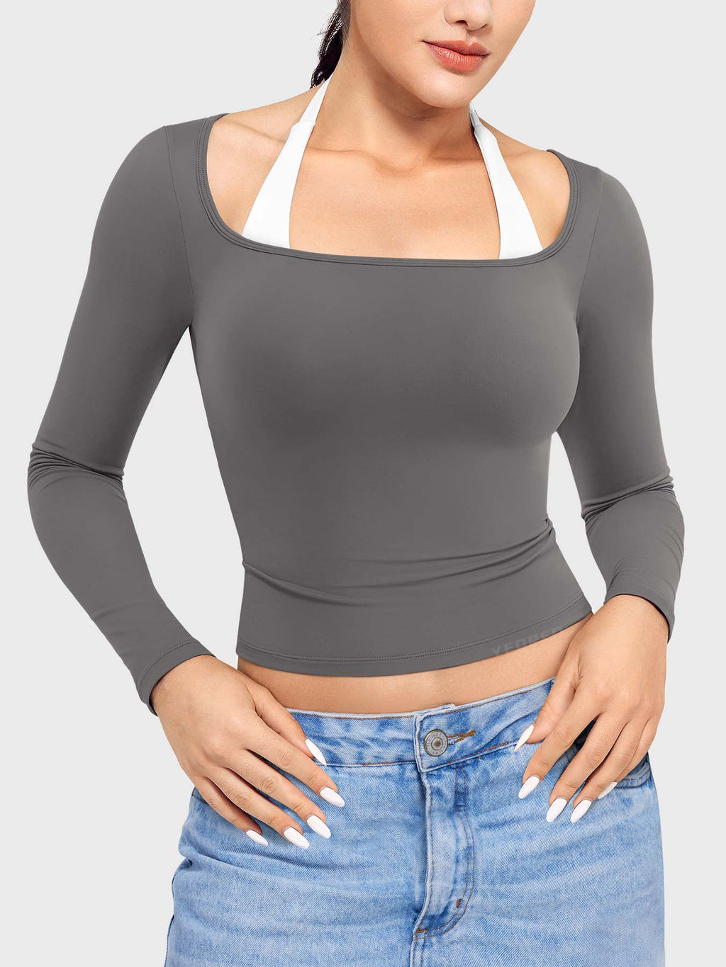 Haut manches longues Arleney Square Neck - AERLO