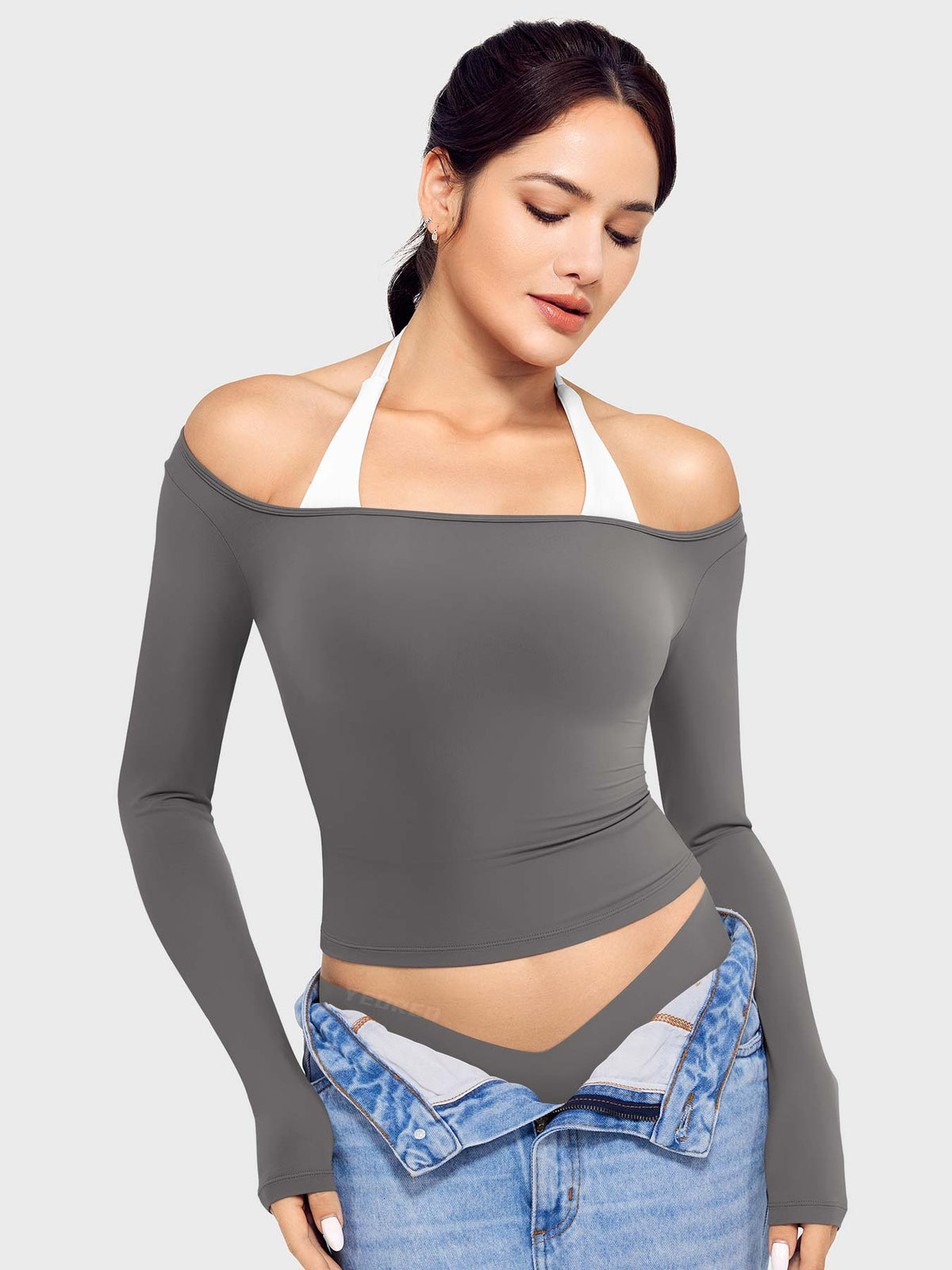 Haut manches longues Arleney Square Neck - AERLO