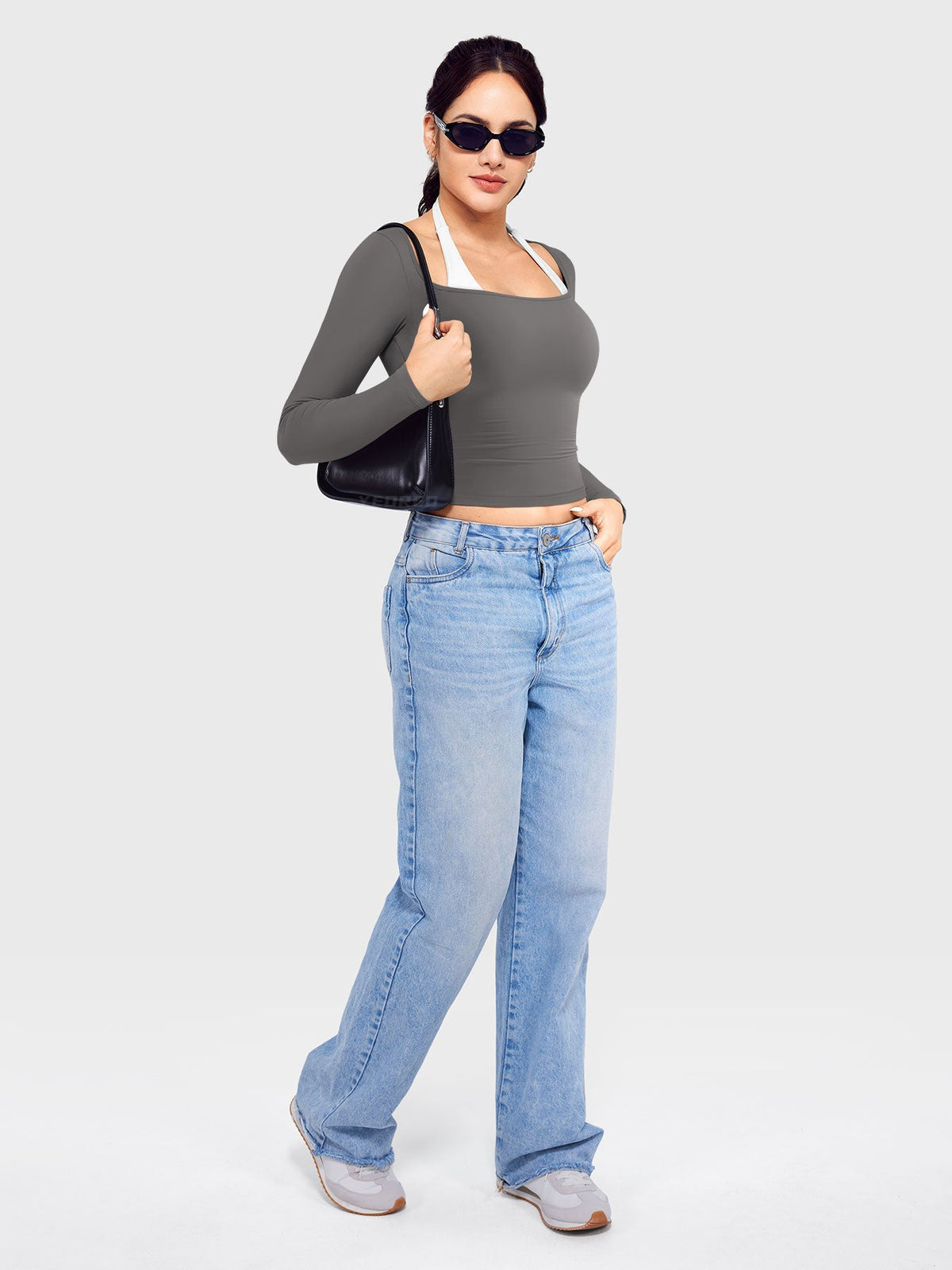 Haut manches longues Arleney Square Neck - AERLO