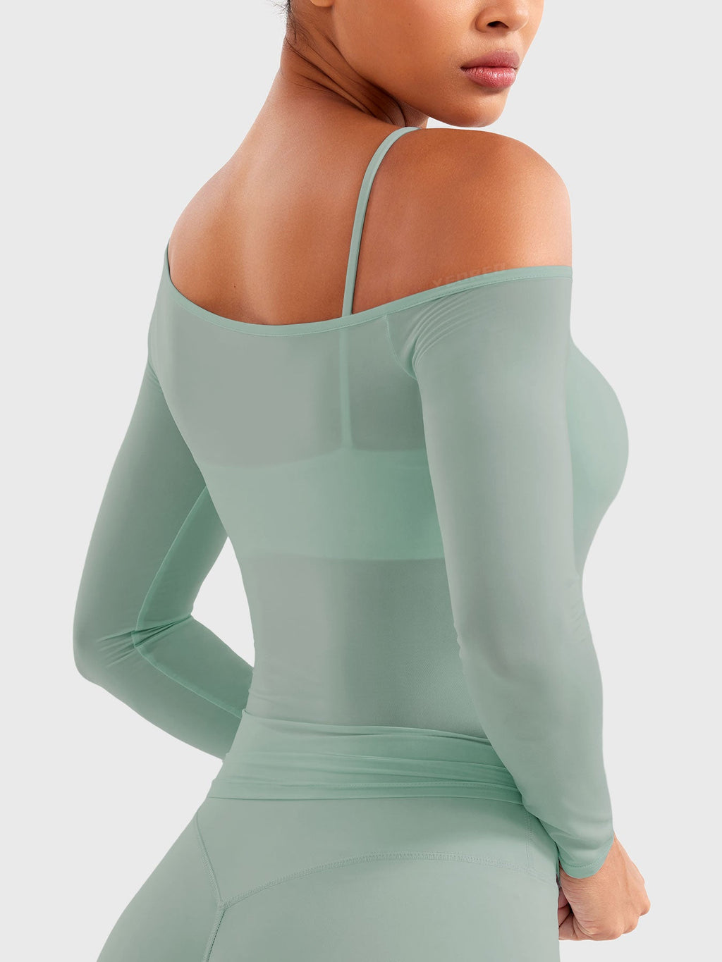 Haut Fairen One Shoulder Sheer - AERLO