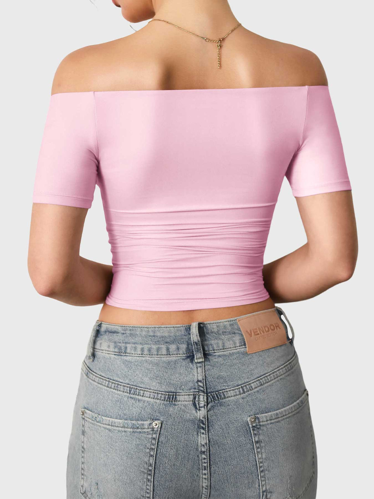 Haut manches courtes Luzlie Off Shoulder - AERLO