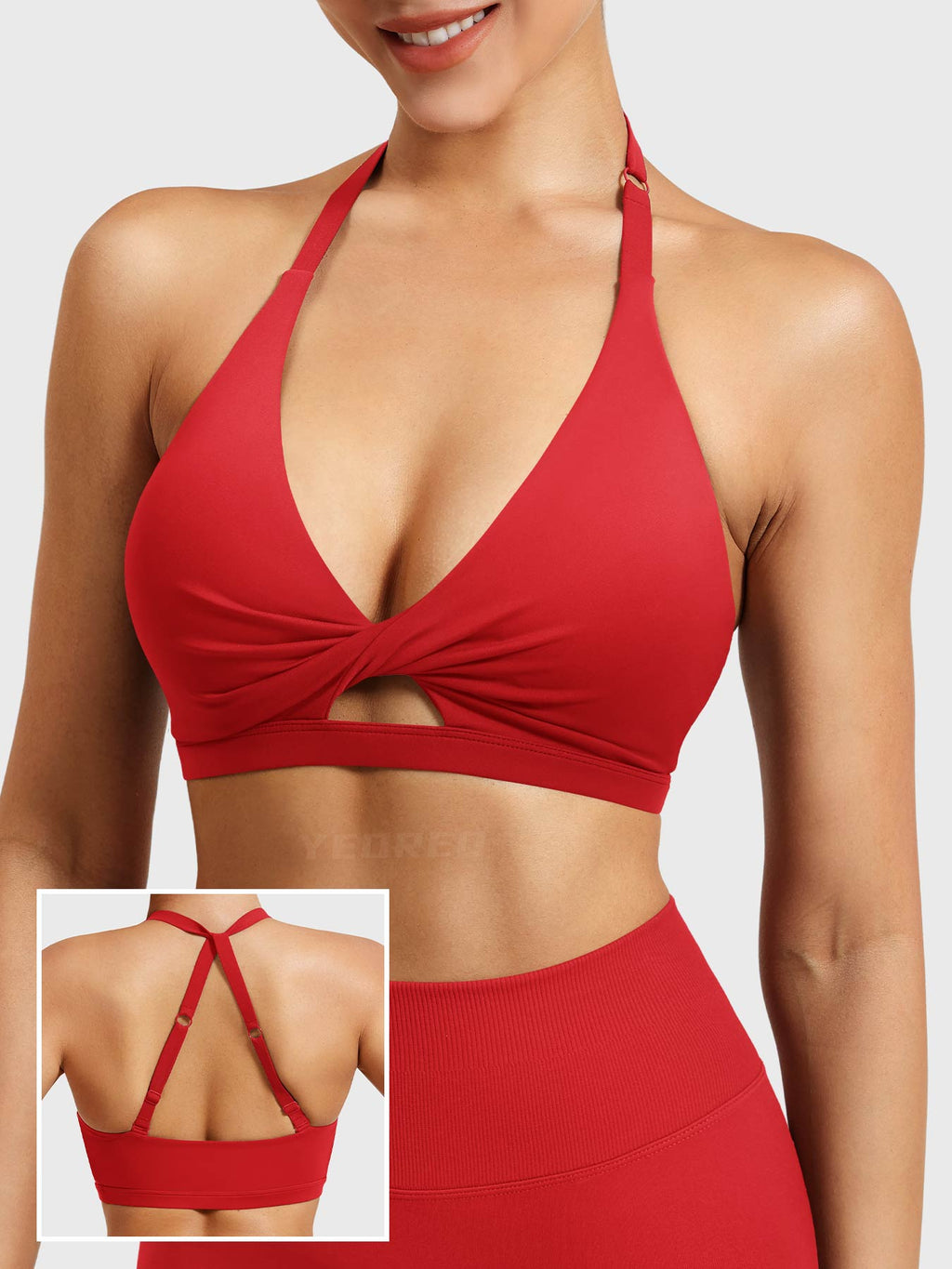 Brassière de sport Micaela Twist Front - AERLO