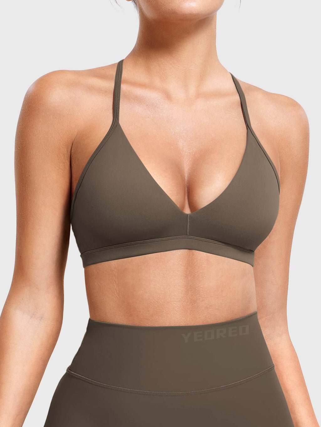 Brassière de sport Ericie V Neck - AERLO