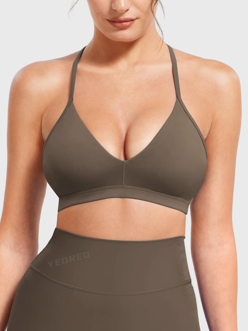 Brassière de sport Ericie V Neck - AERLO
