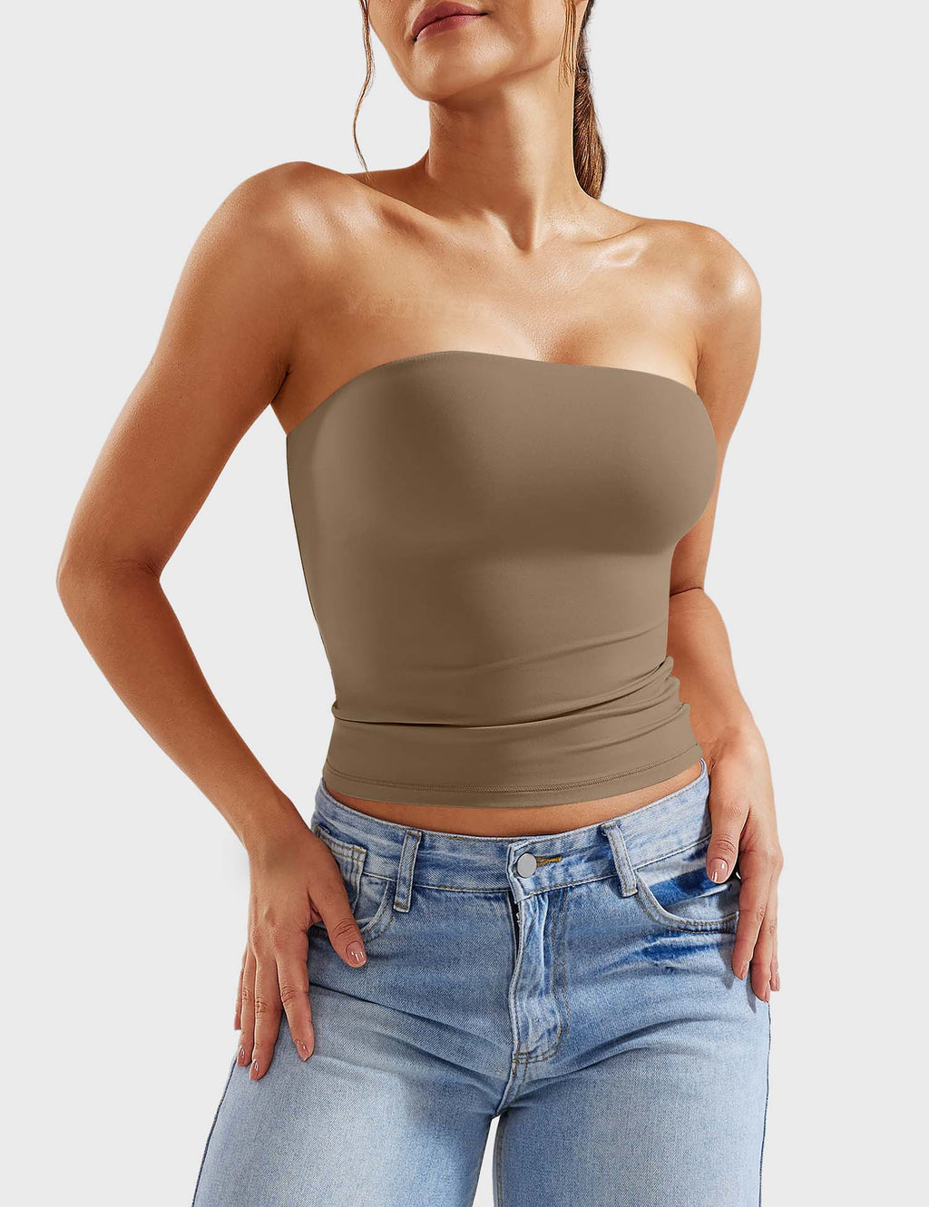Haut Sophie Double Lined Tube - AERLO