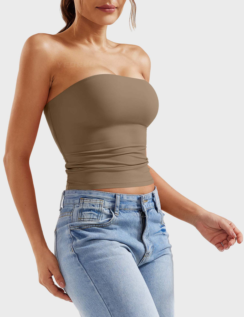 Haut Sophie Double Lined Tube - AERLO