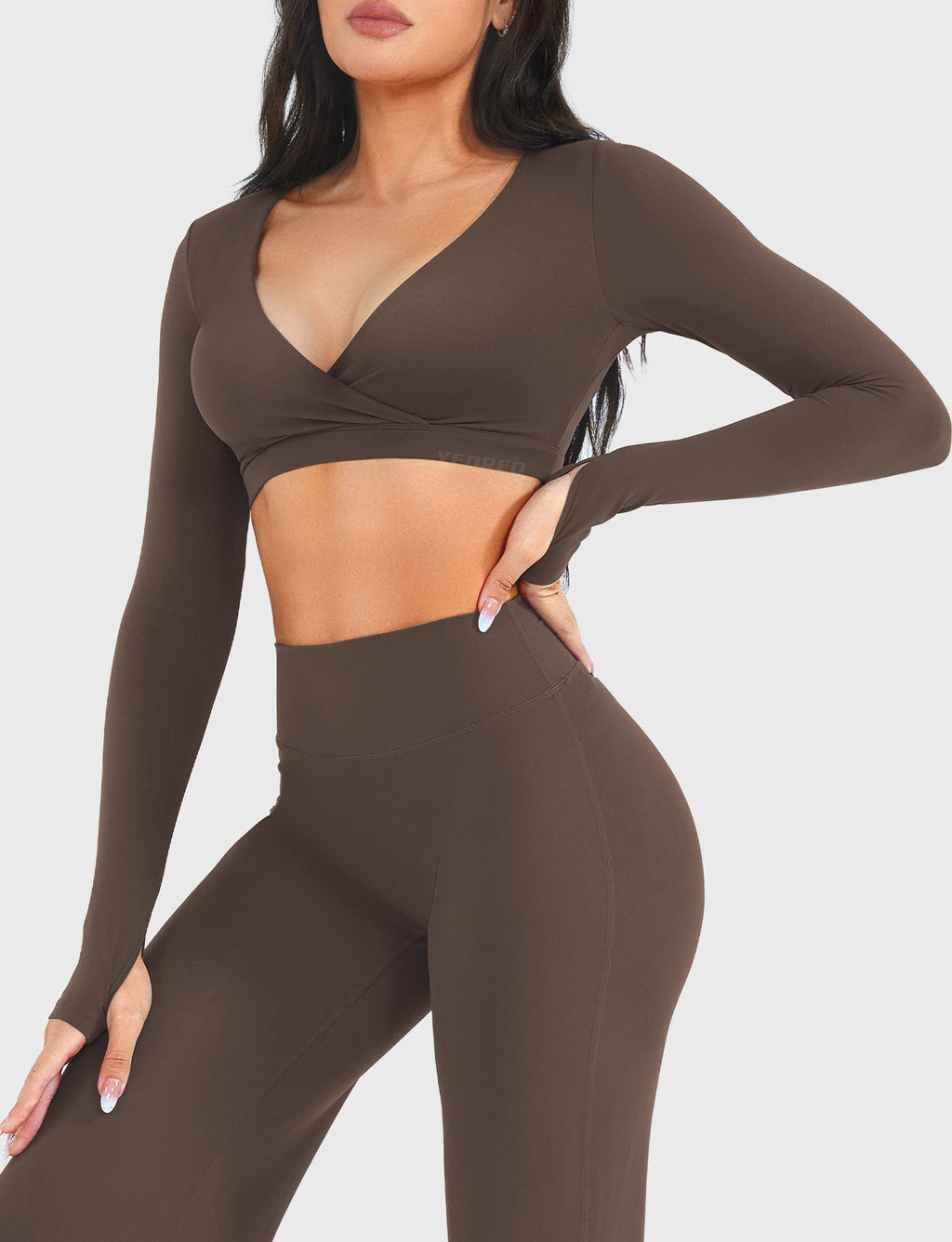 Haut manches longues Aberney V Neck - AERLO
