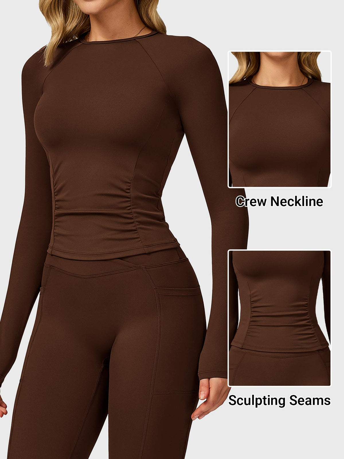 Haut manches longues Lesley Sculpted - AERLO