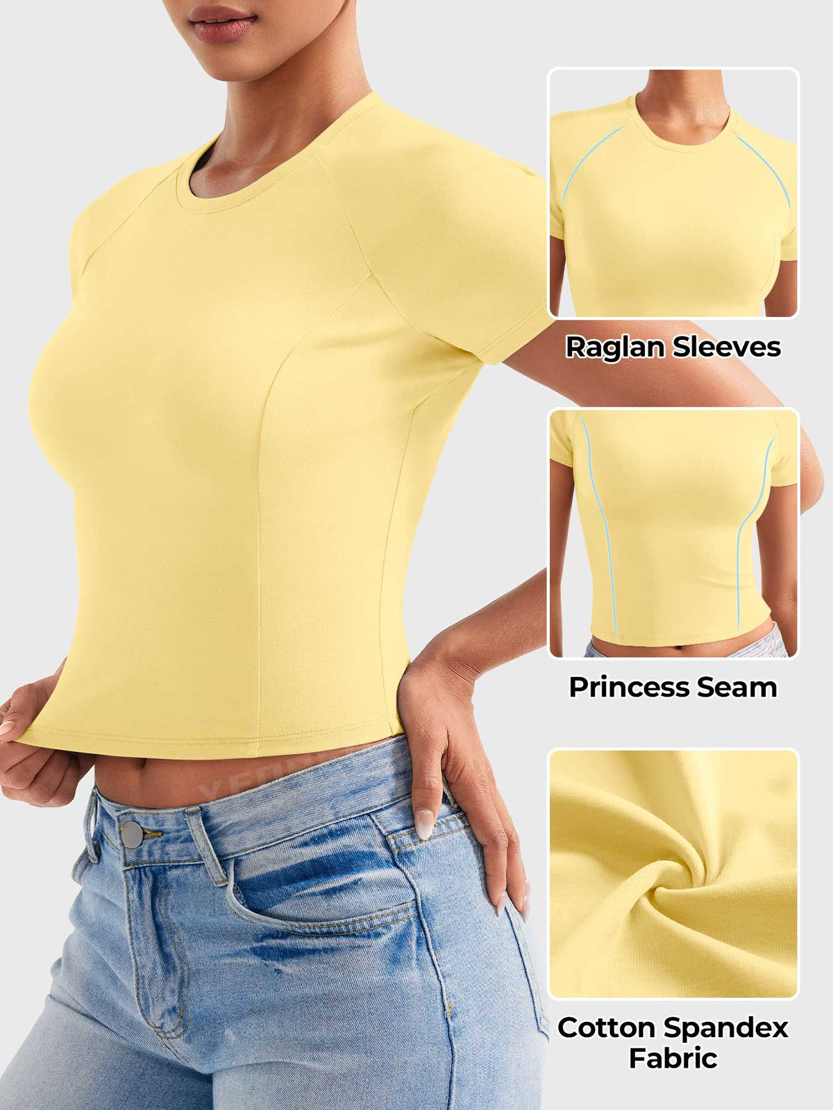 Haut Corriny Cotton Baby T- - AERLO