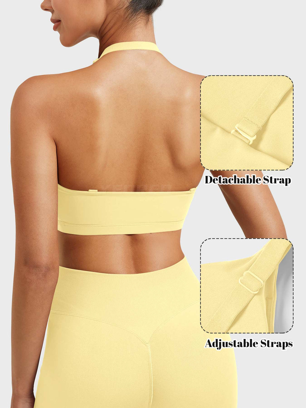 Brassière de sport Micaela Twist Front - AERLO