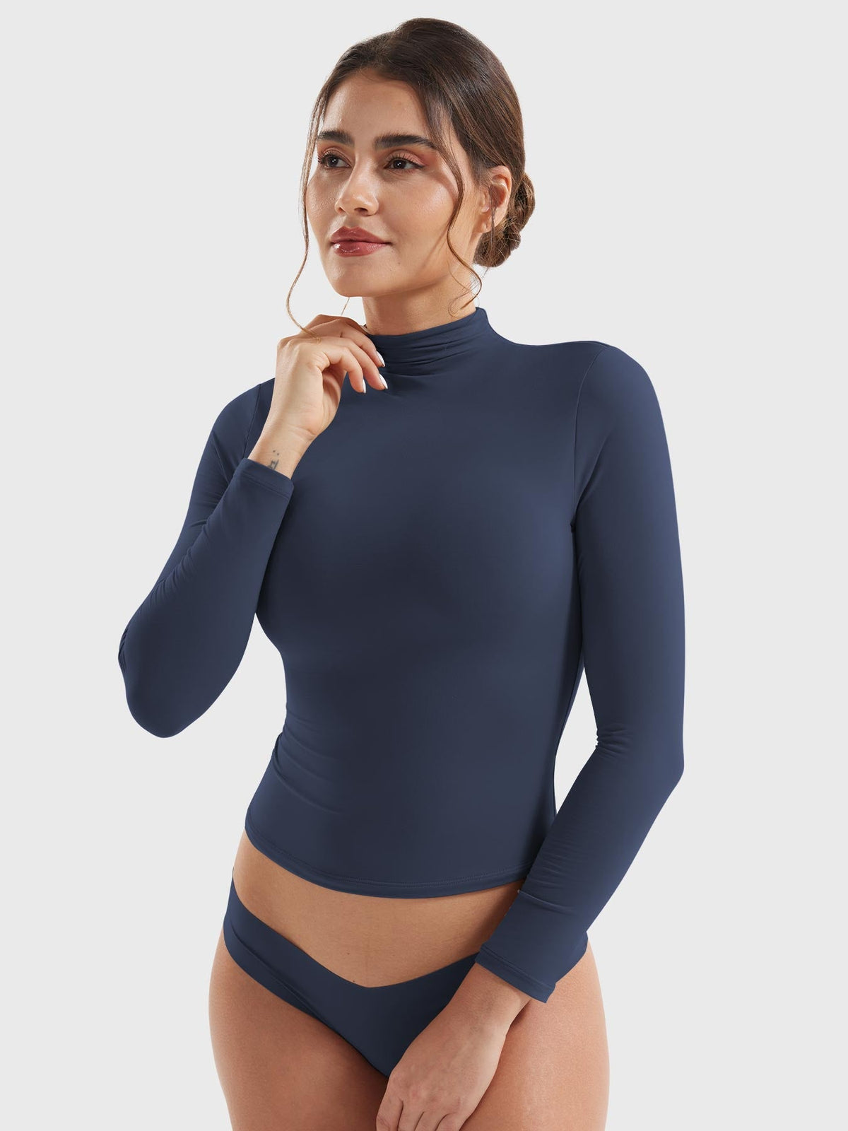 Haut manches longues Sariah Turtle Neck - AERLO