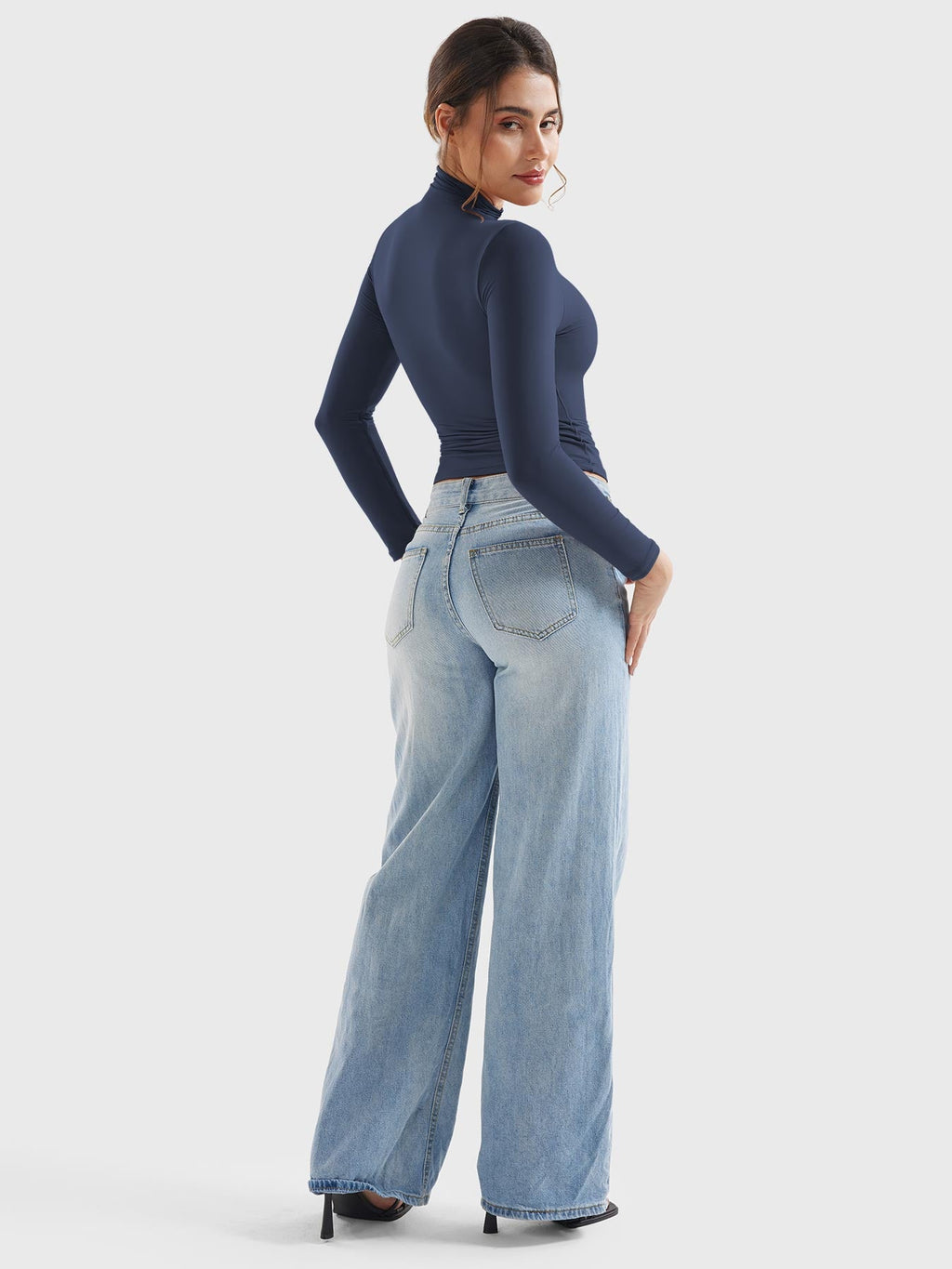 Haut manches longues Sariah Turtle Neck - AERLO