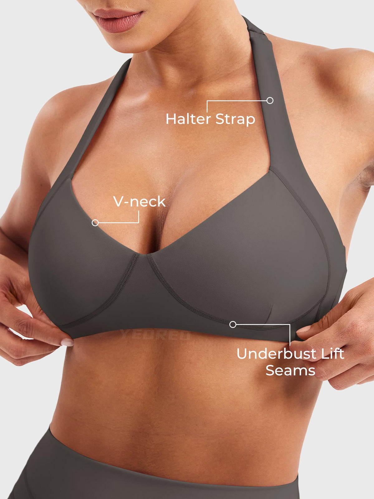 Brassière de sport Andrine Contour Halter - AERLO