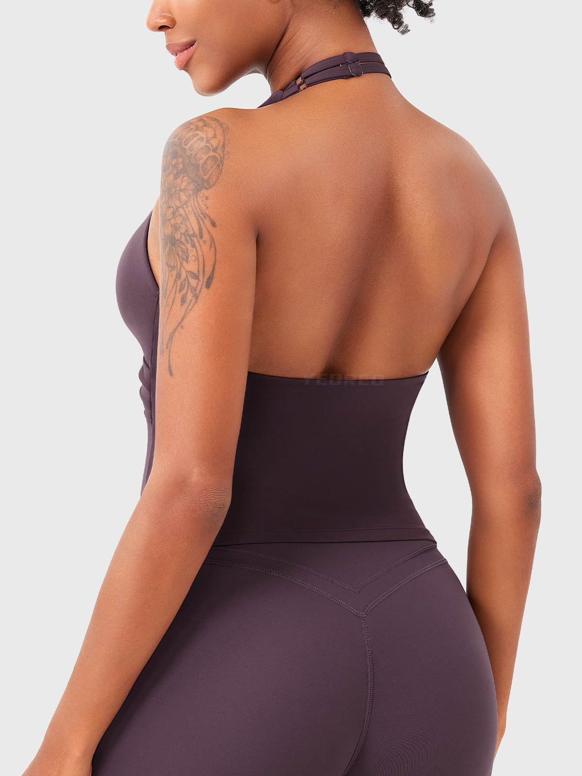 Elevine V Neck Halter Tank - AERLO