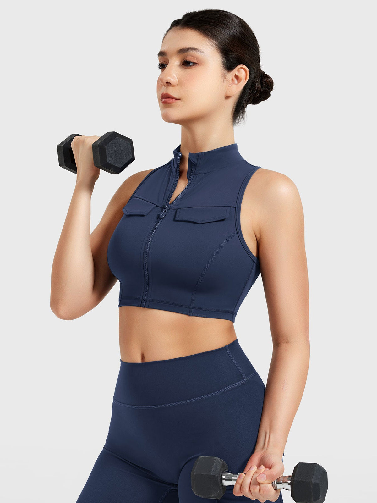 Chlonie CoreFlex Crop Tank - AERLO