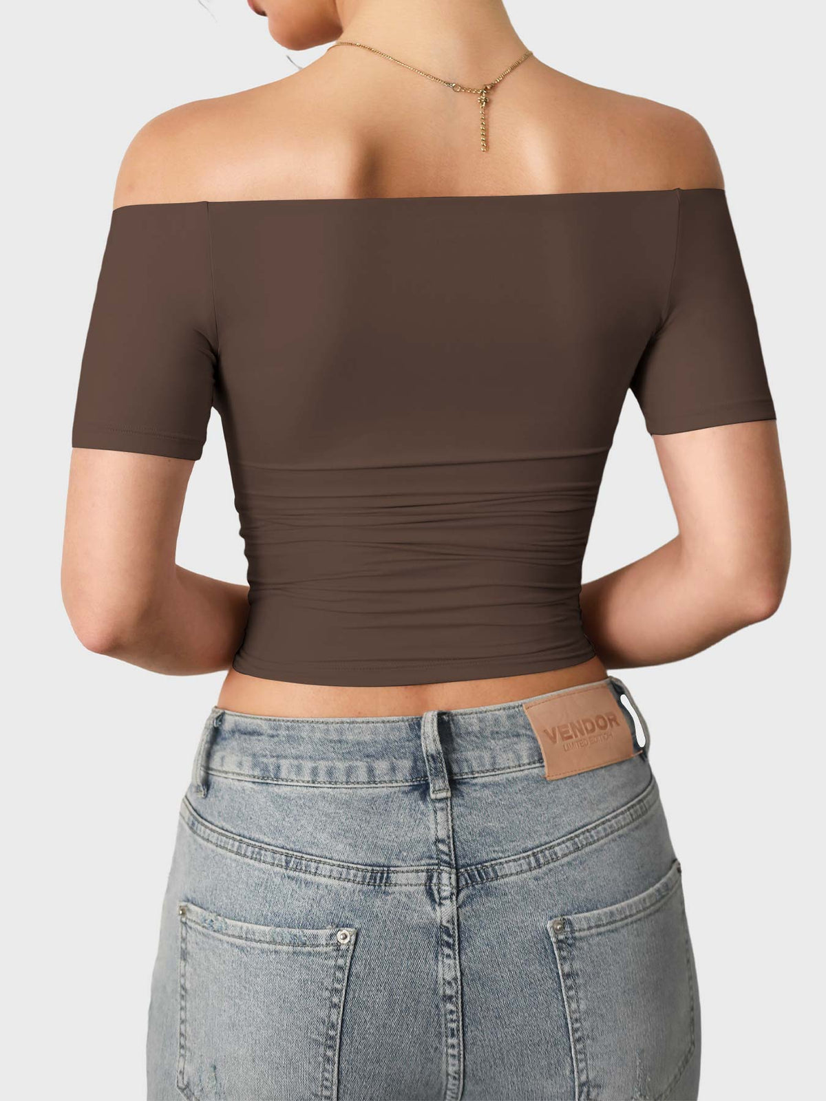 Haut manches courtes Luzlie Off Shoulder - AERLO