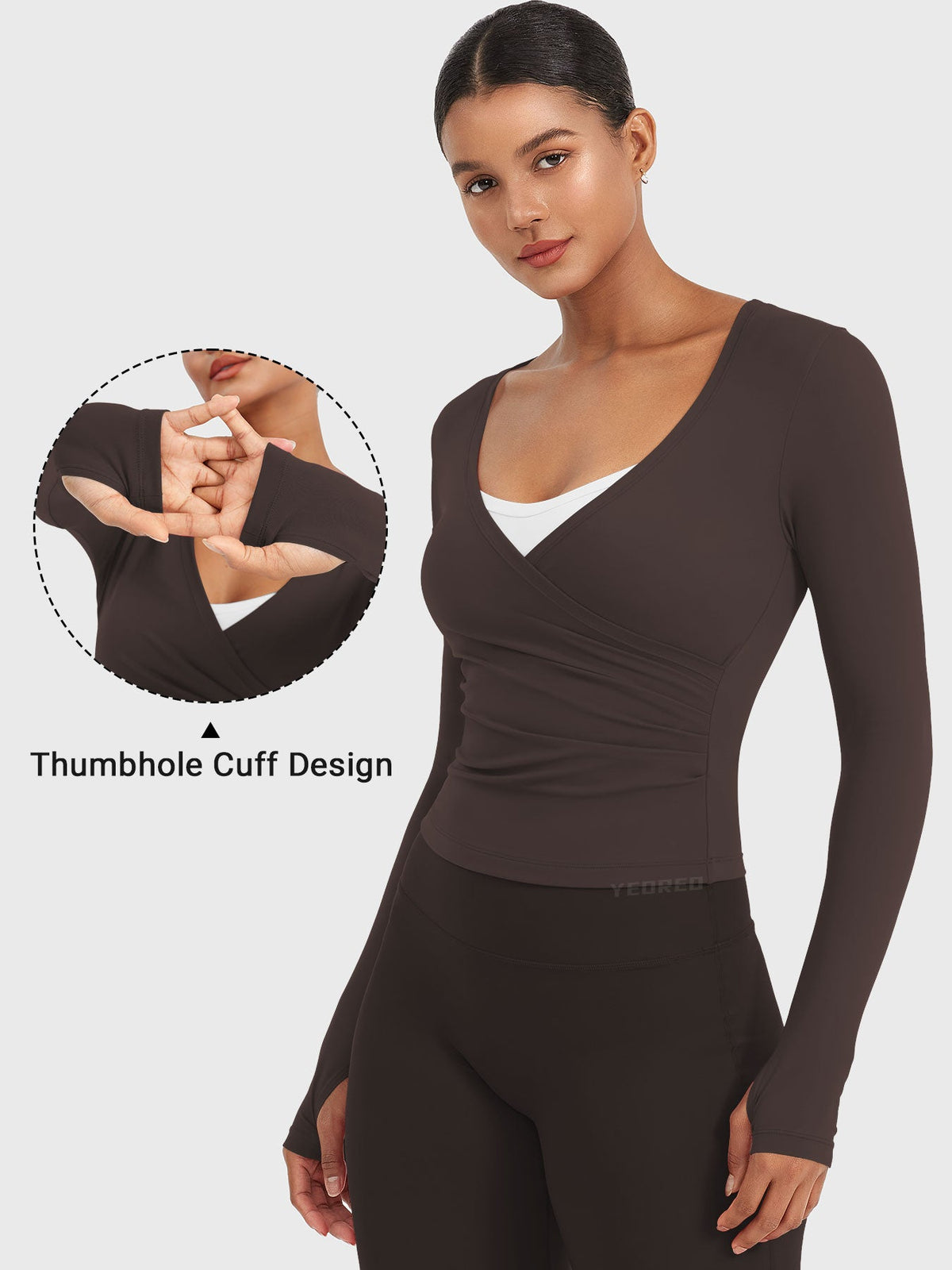 Haut manches longues Minniy V Neck - AERLO