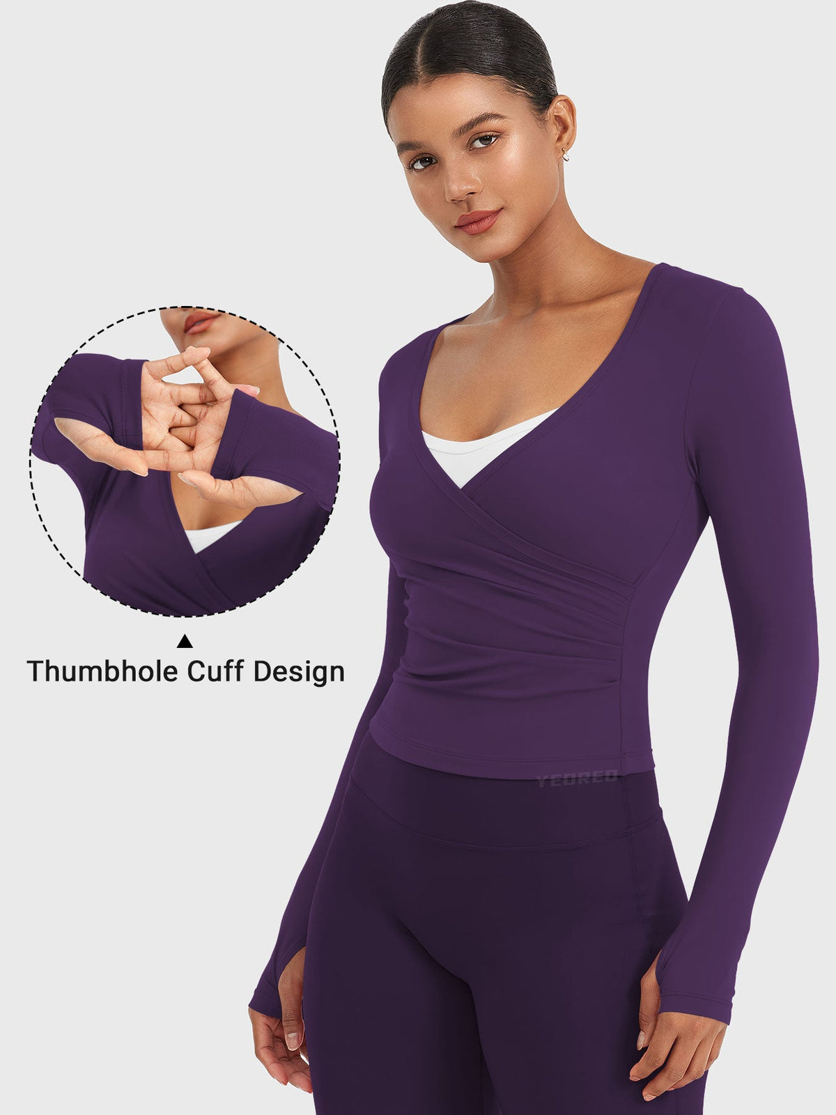 Haut manches longues Minniy V Neck - AERLO