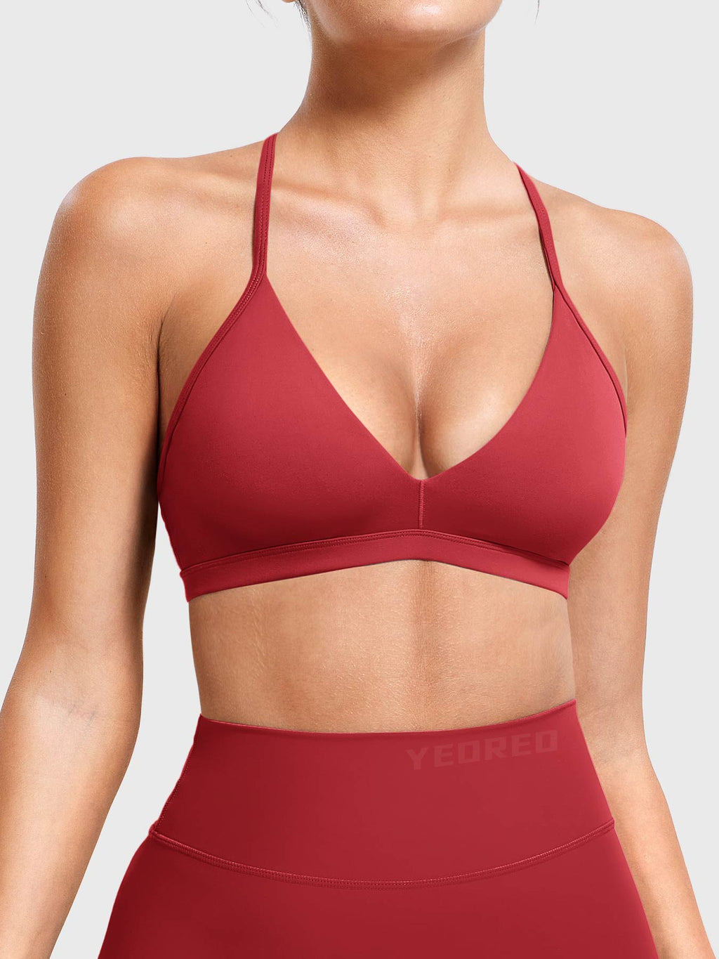 Brassière de sport Ericie V Neck - AERLO