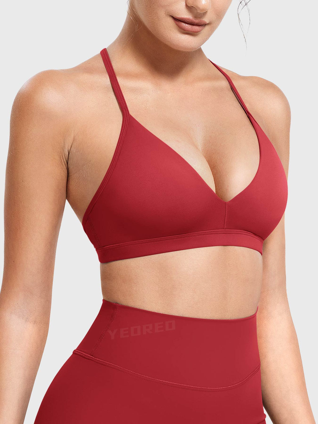 Brassière de sport Ericie V Neck - AERLO