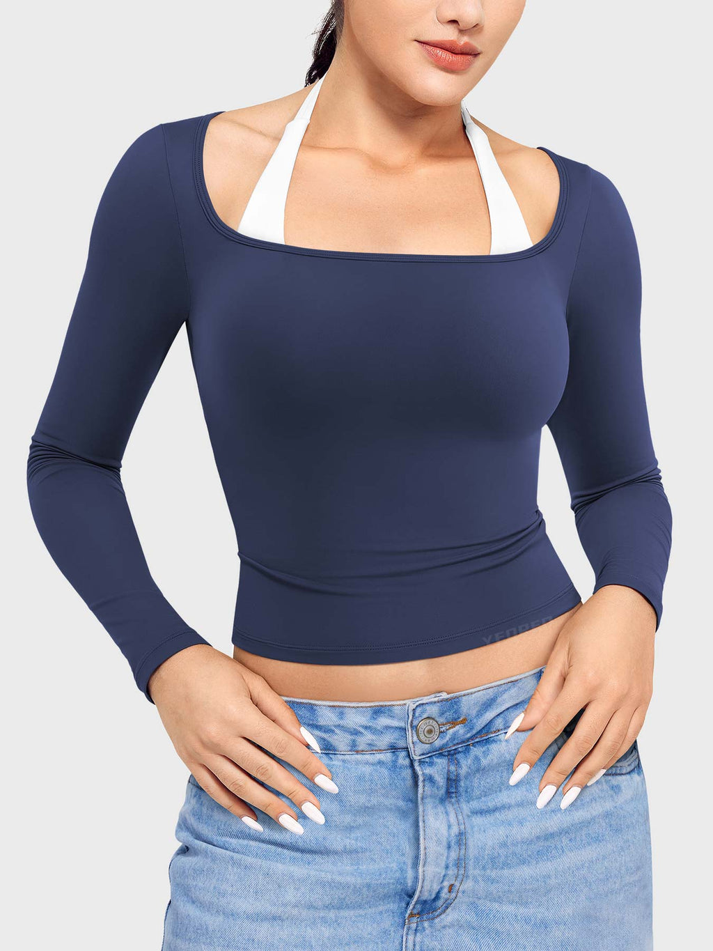 Haut manches longues Arleney Square Neck - AERLO