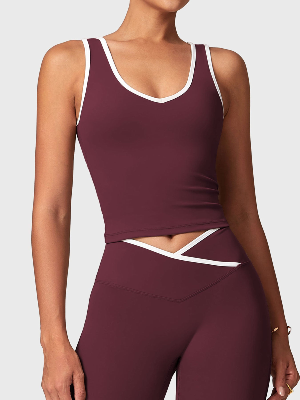 Alberta Contrast Trim Tank - AERLO