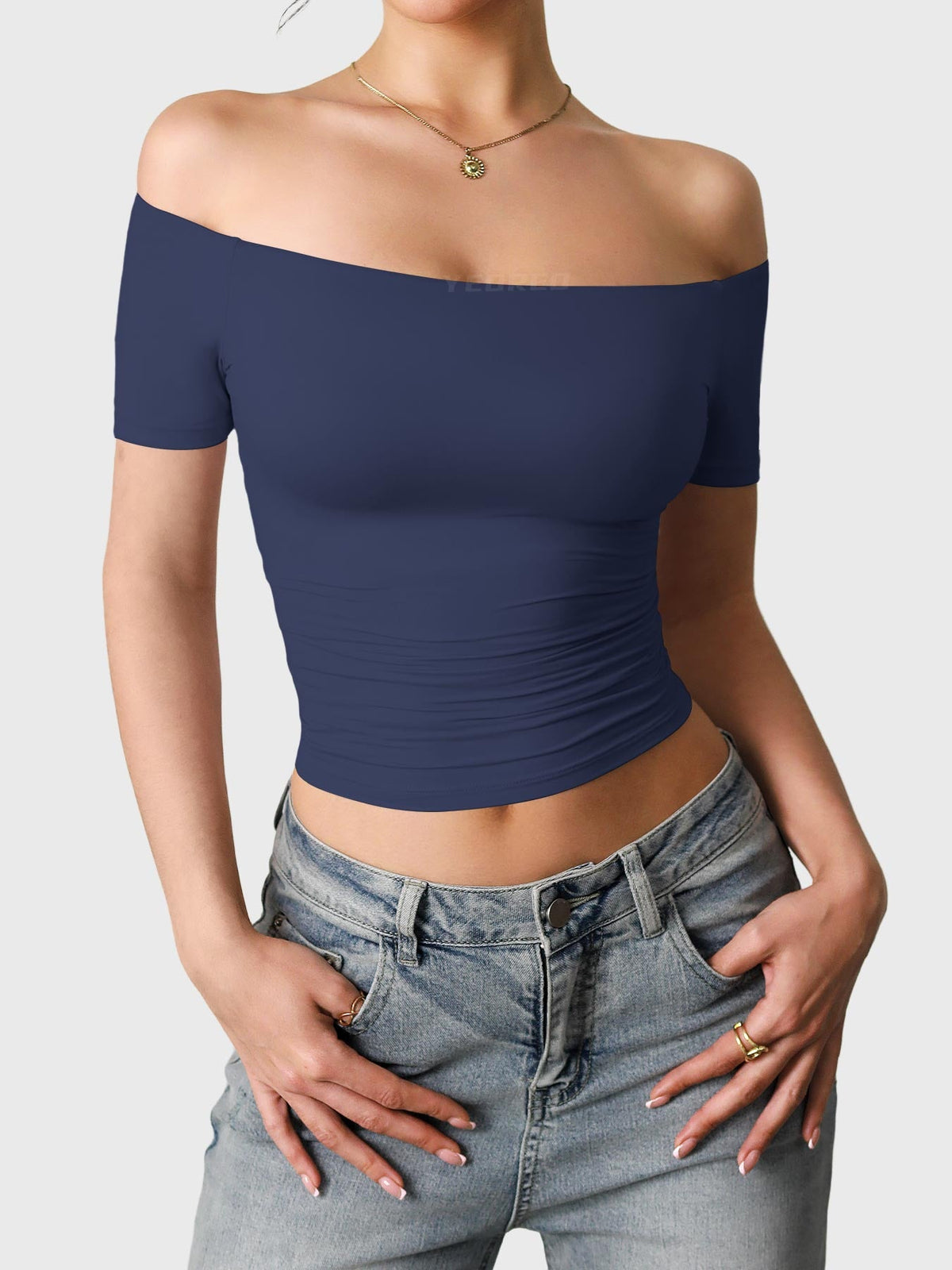 Haut manches courtes Luzlie Off Shoulder - AERLO