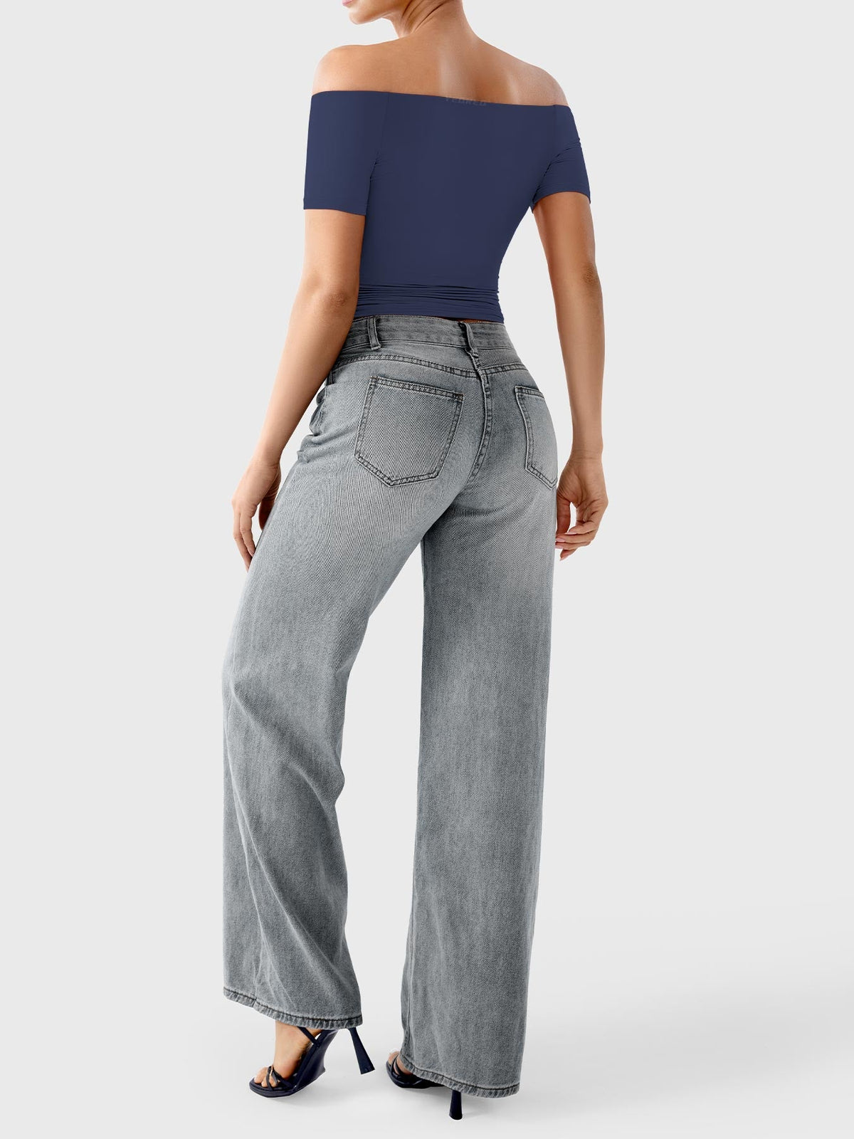 Haut manches courtes Luzlie Off Shoulder - AERLO