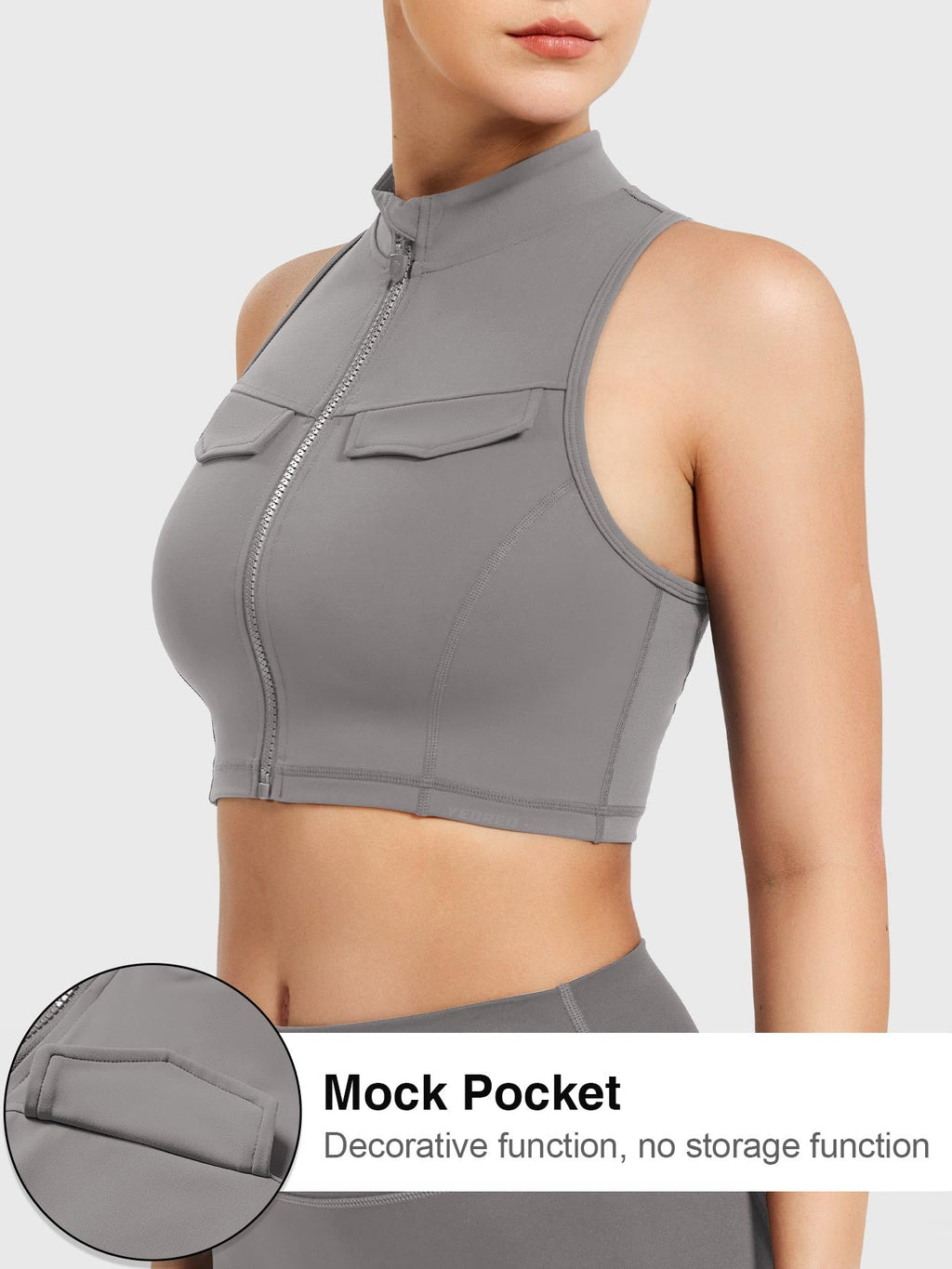 Chlonie CoreFlex Crop Tank - AERLO