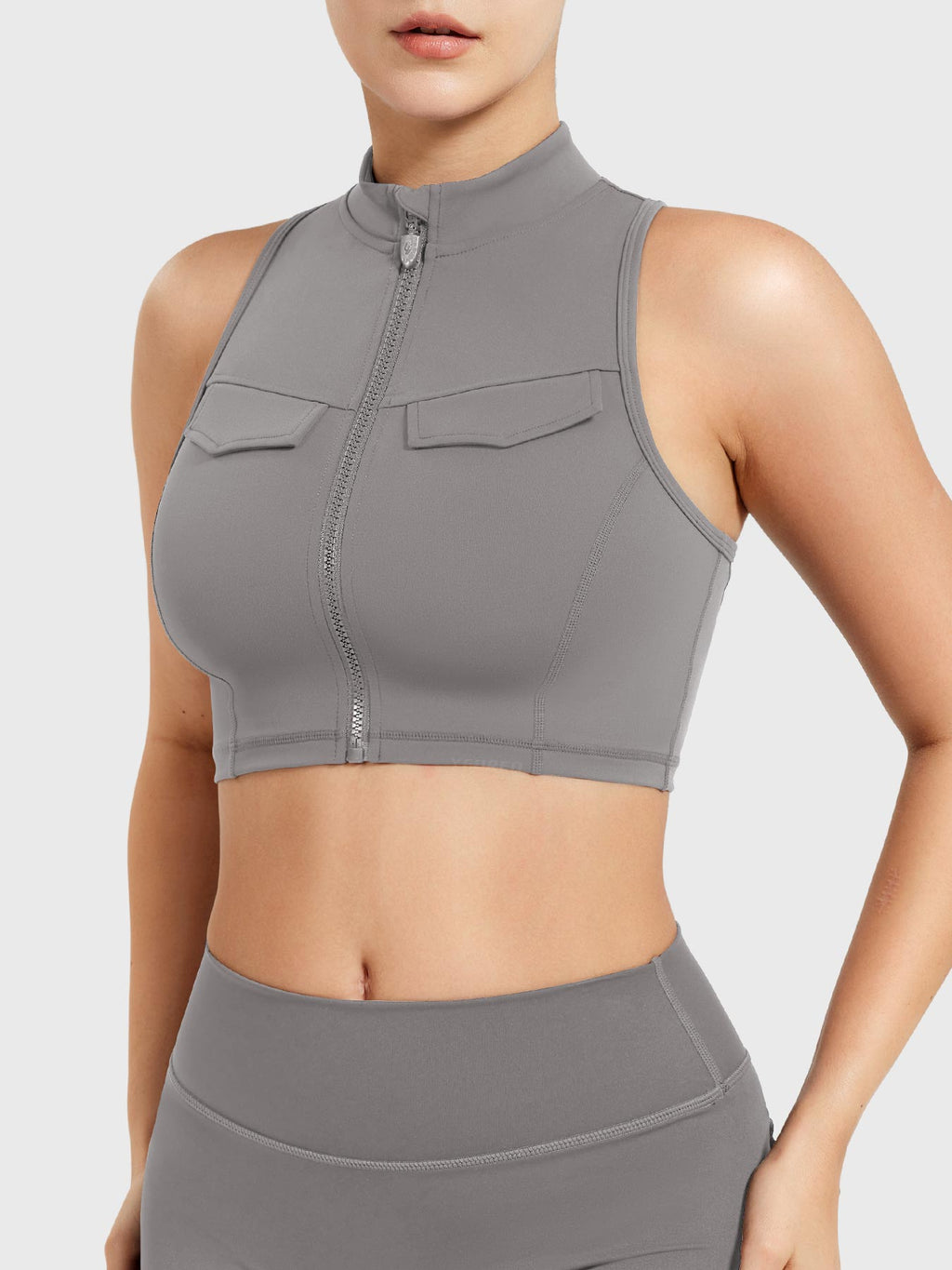 Chlonie CoreFlex Crop Tank - AERLO