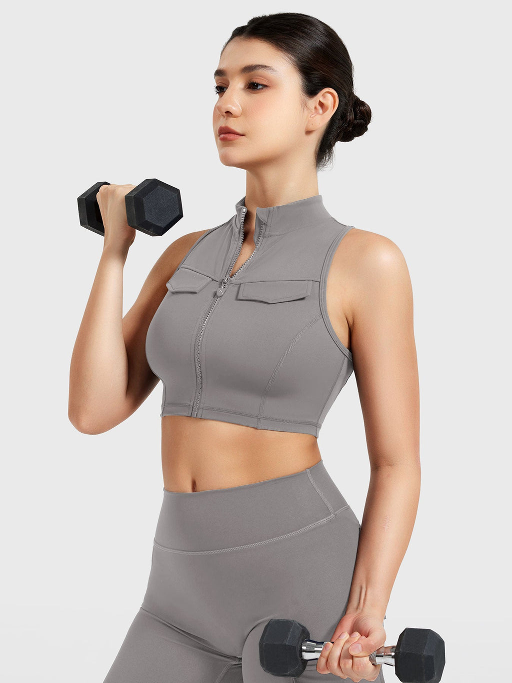 Chlonie CoreFlex Crop Tank - AERLO