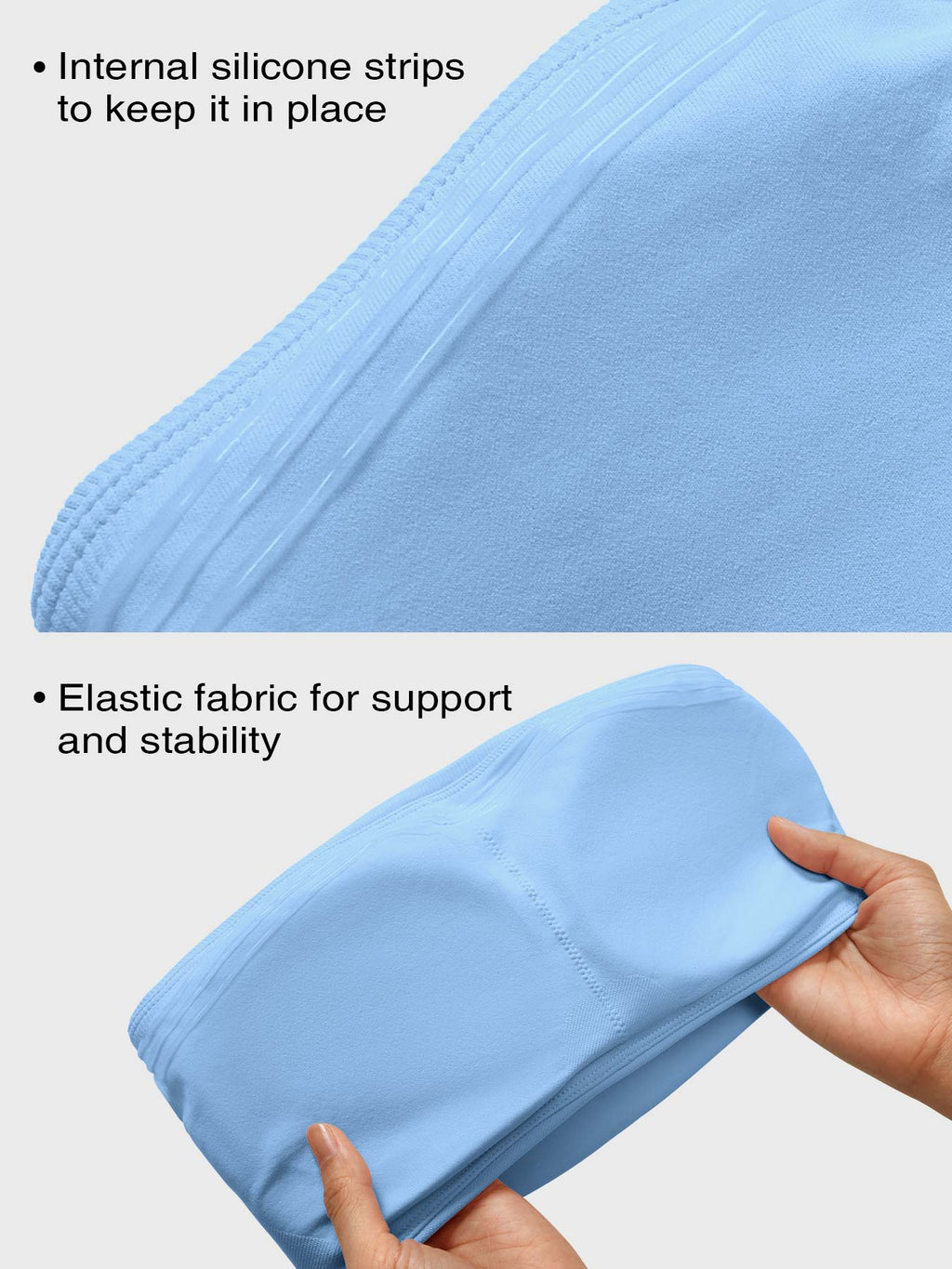 Brassière de sport Zannie sans coutures Bandeau - AERLO