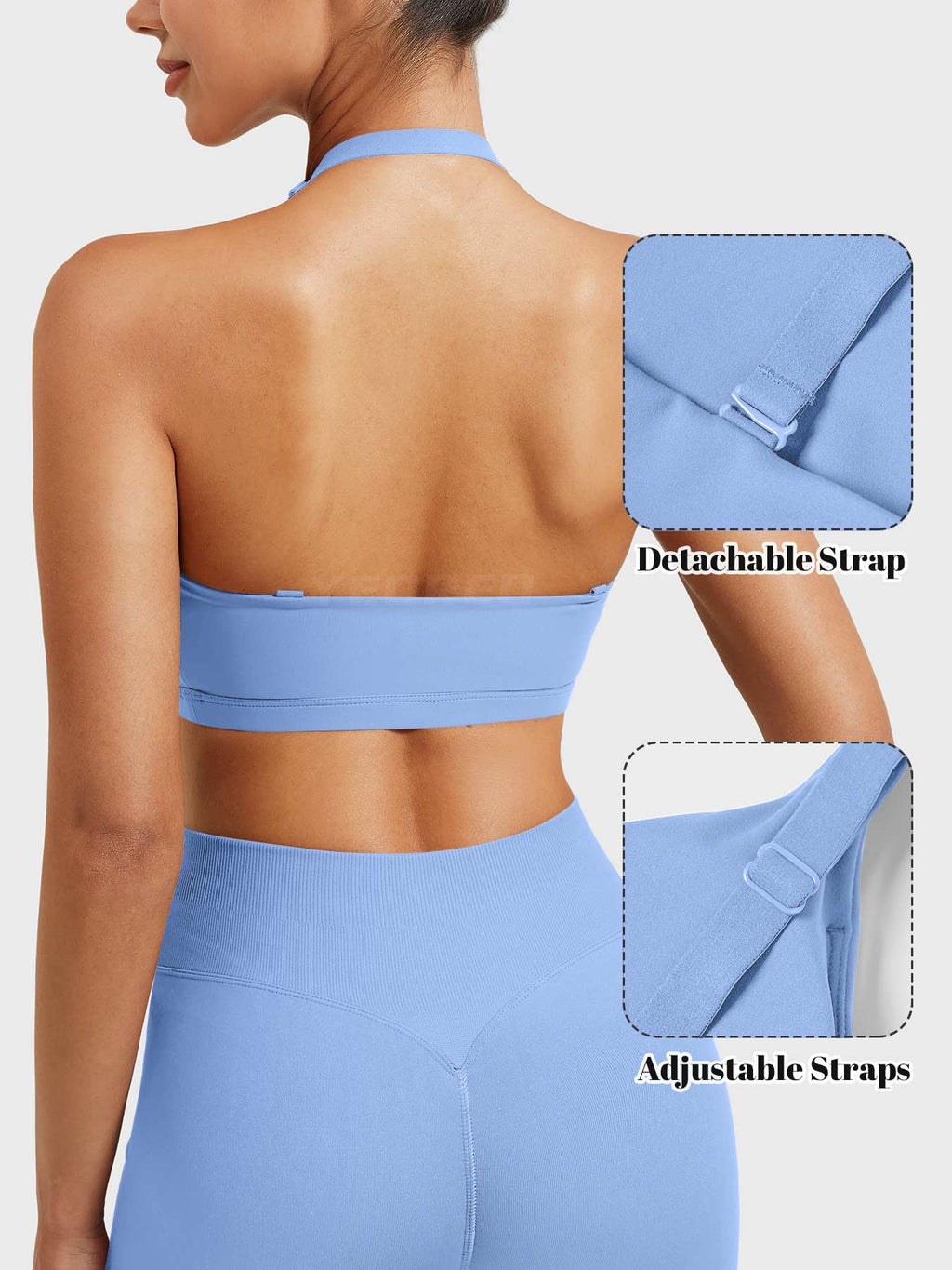 Brassière de sport Micaela Twist Front - AERLO