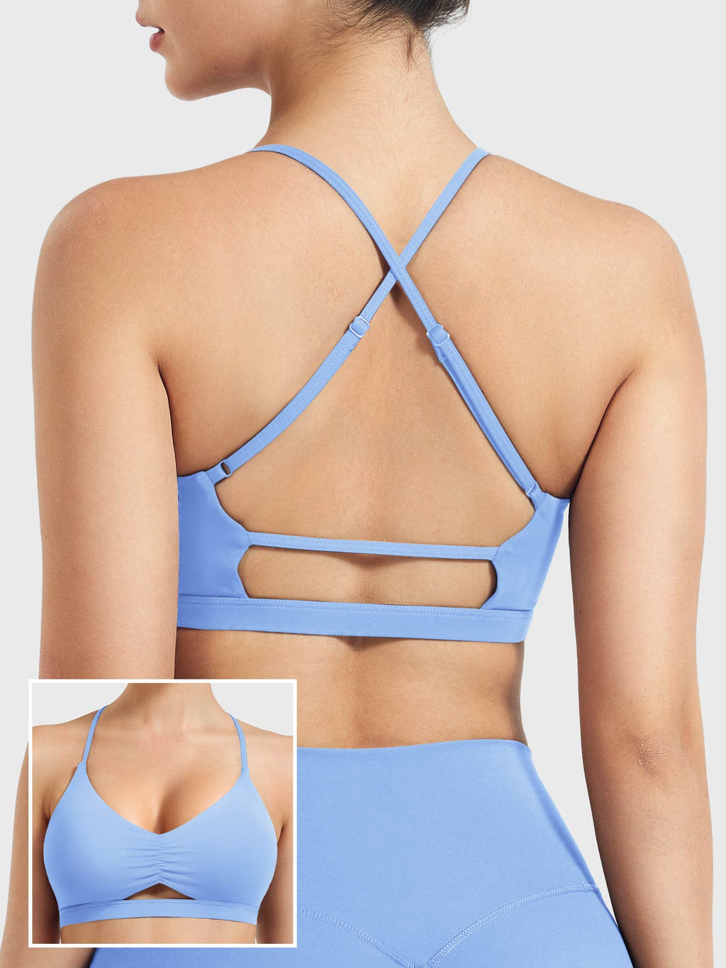 Brassière de sport Chilene Criss Cross Back - AERLO