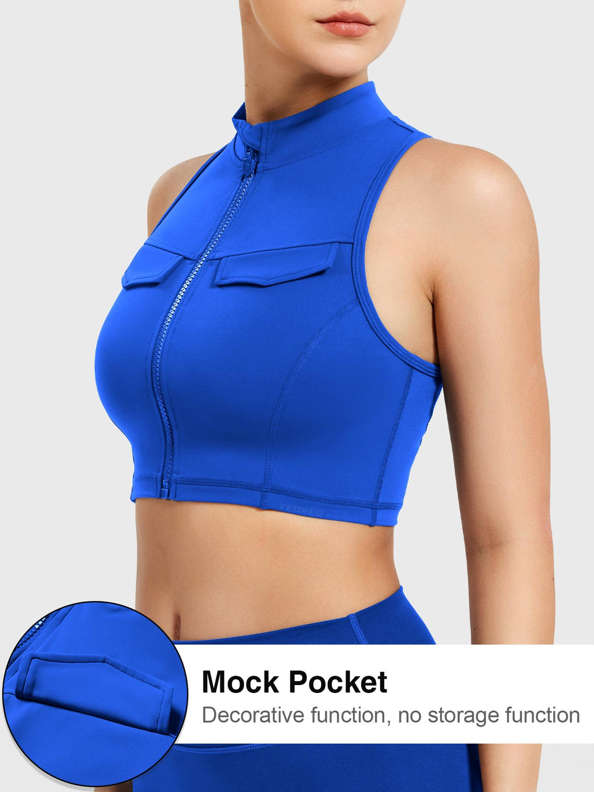 Chlonie CoreFlex Crop Tank - AERLO