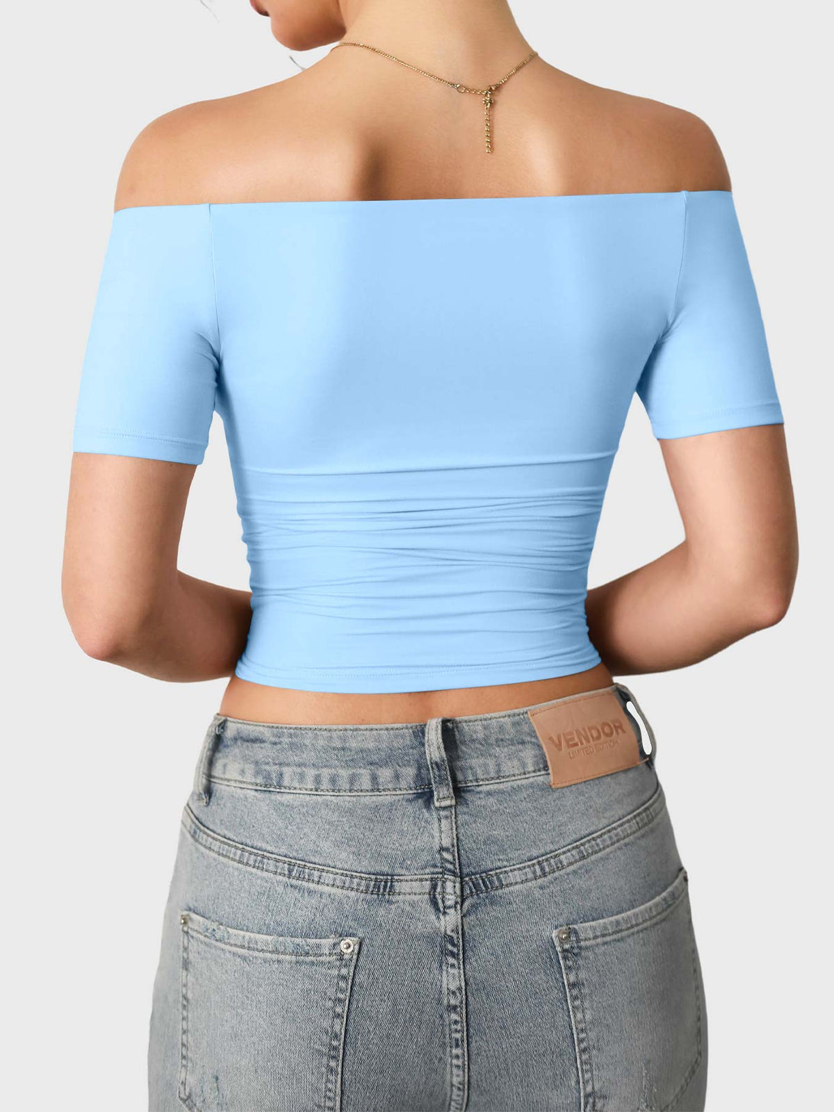 Haut manches courtes Luzlie Off Shoulder - AERLO