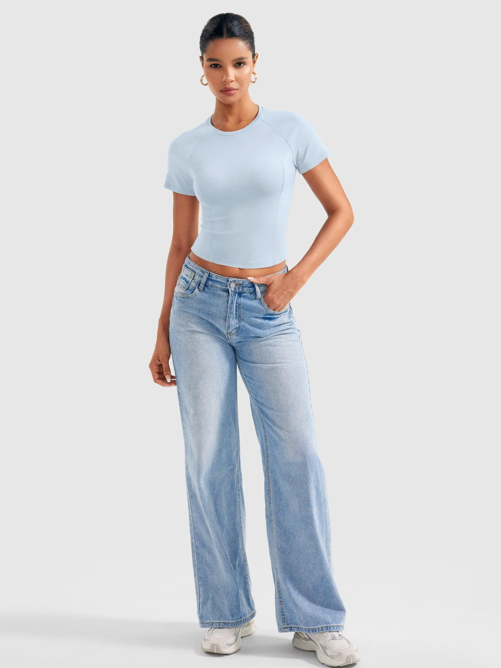 Haut Corriny Cotton Baby T- - AERLO