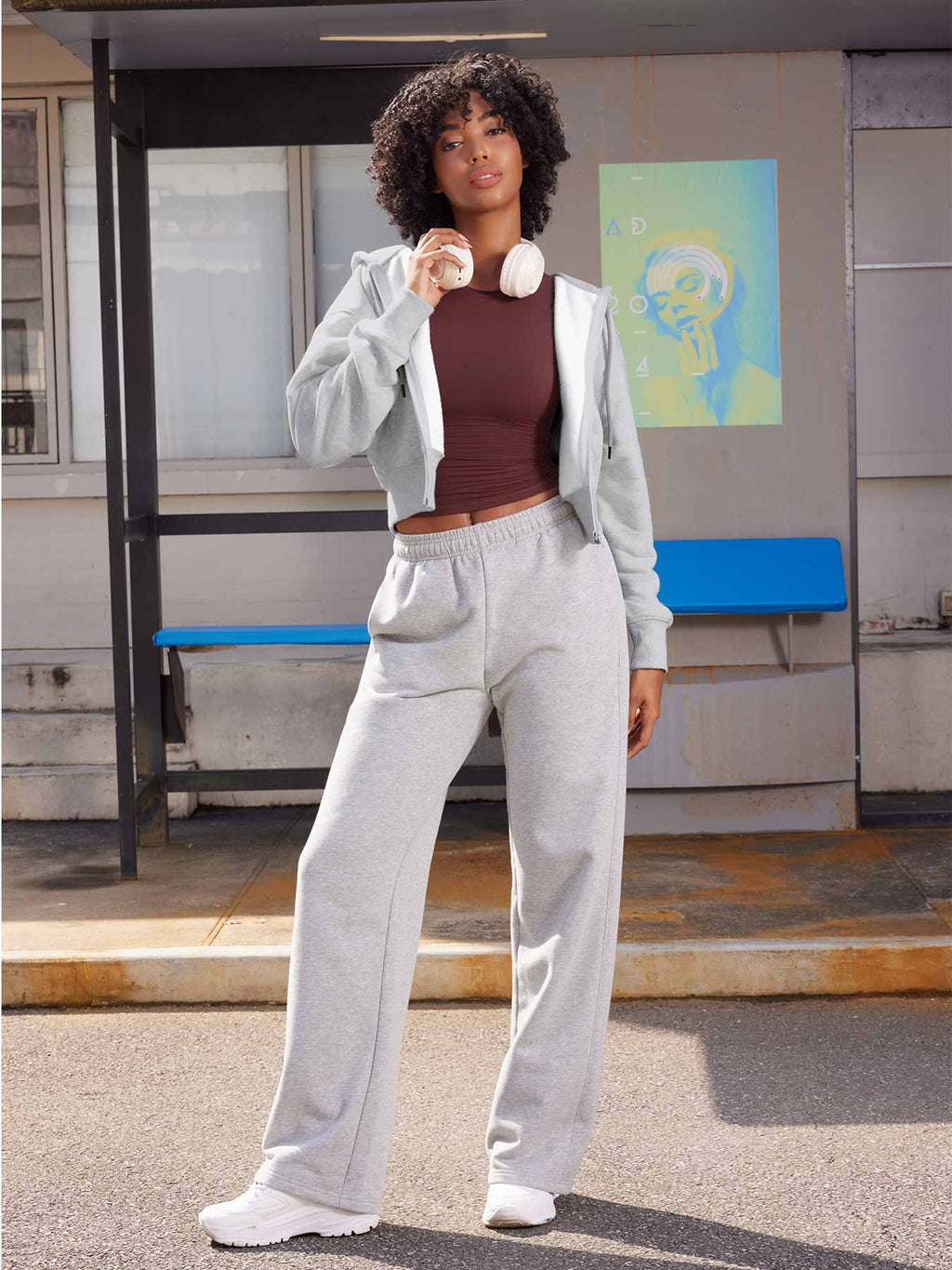 Katrine Zip Up Fleece Hoodies - AERLO