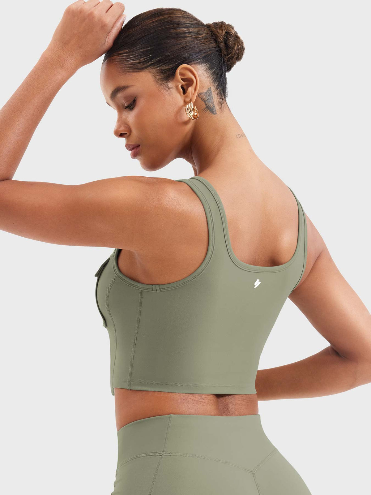 Yvetty CoreFlex Crop Tank - AERLO