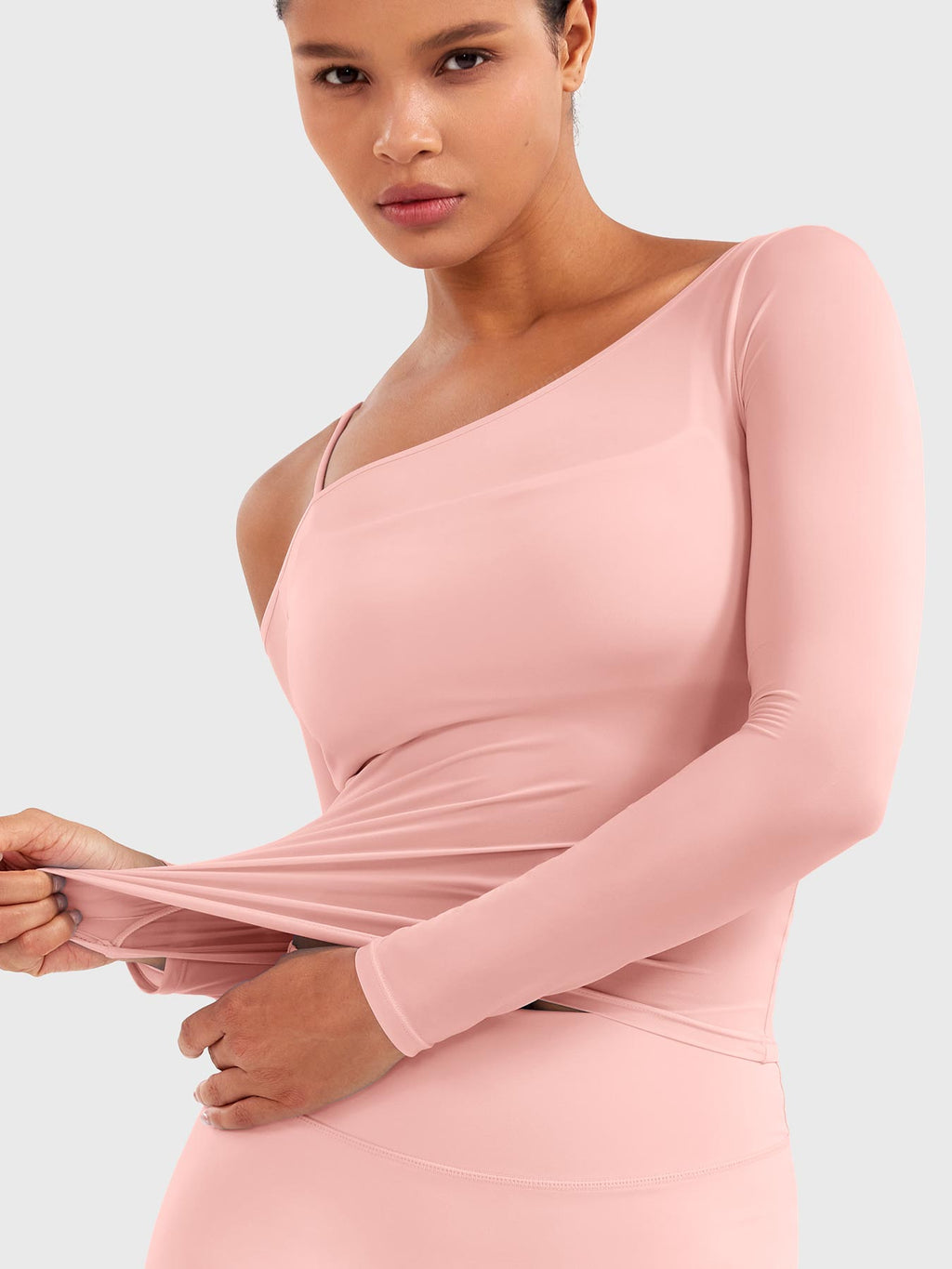 Haut Fairen One Shoulder Sheer - AERLO