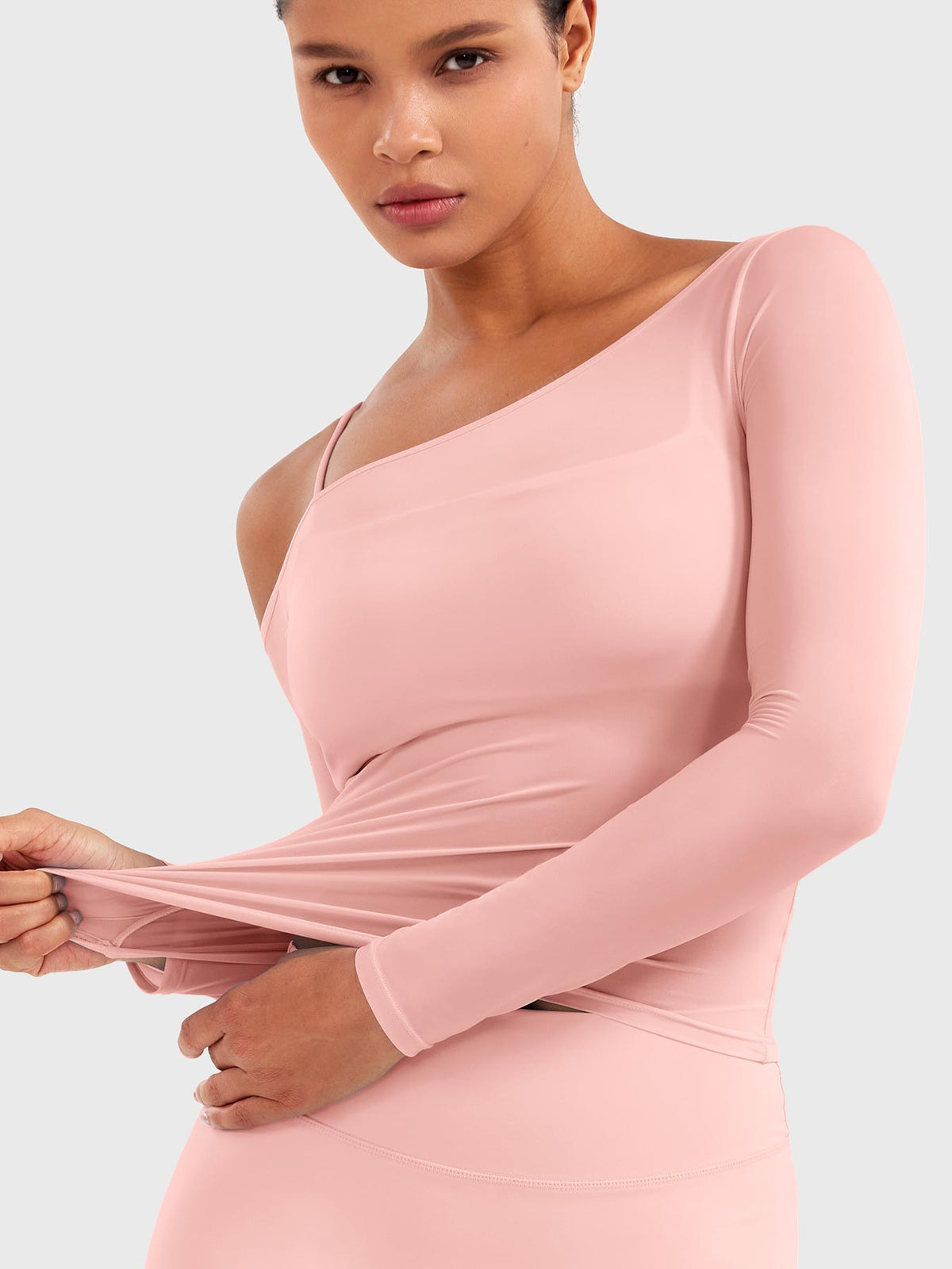 Haut Fairen One Shoulder Sheer - AERLO