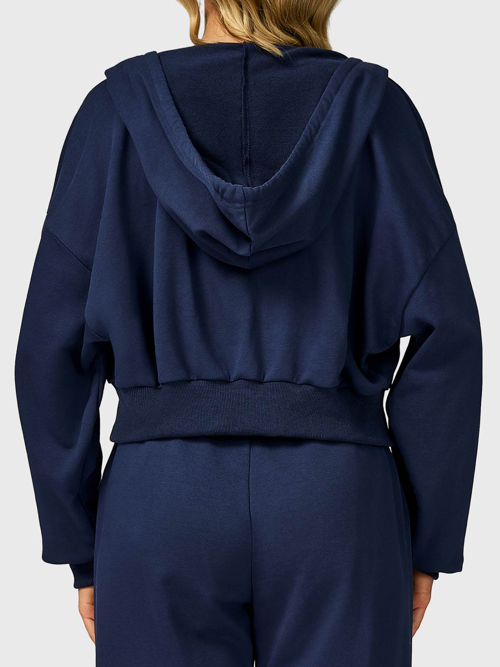 Sabrina Cropped Zip Hoodies - AERLO